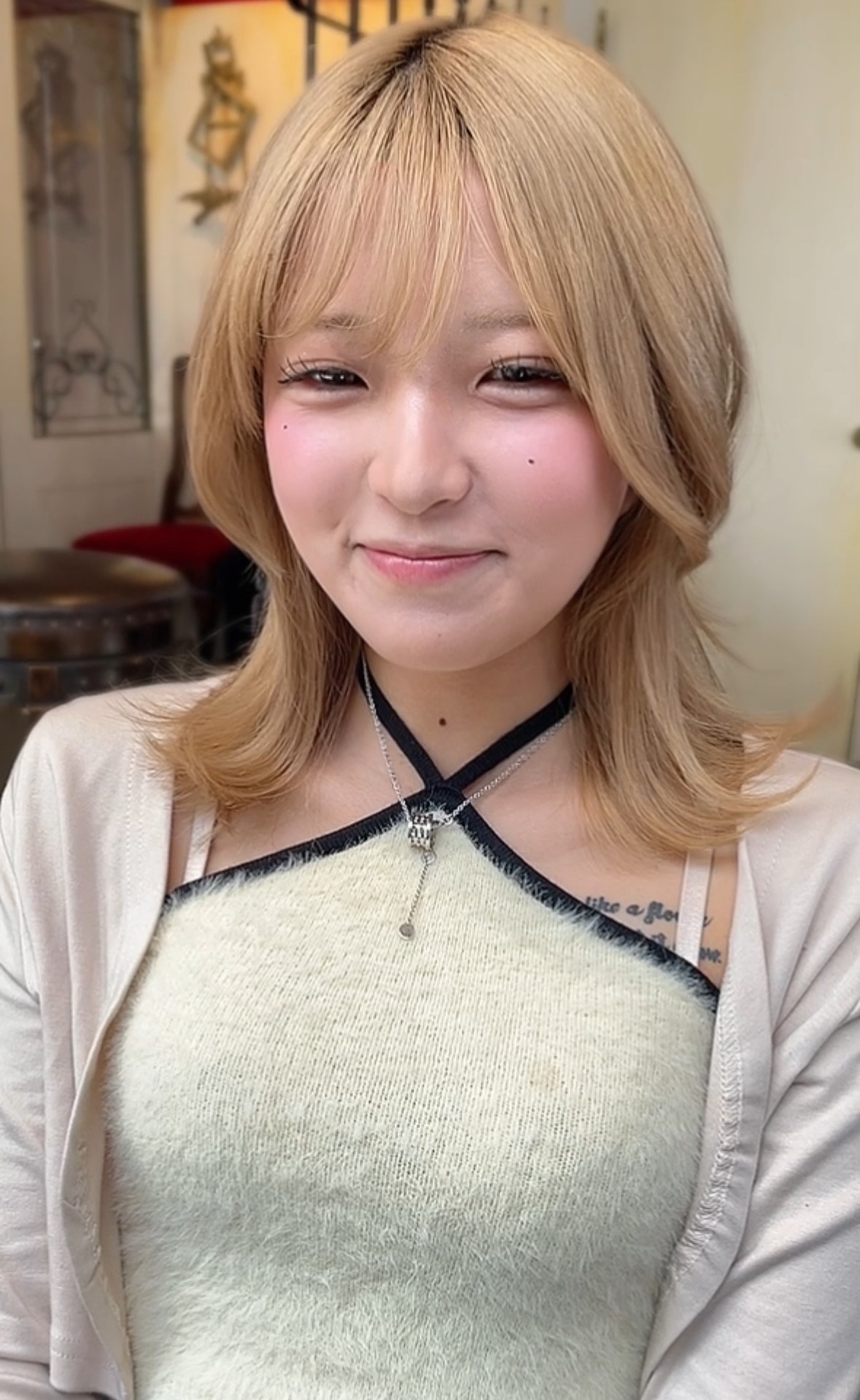 小顔で可愛く！お悩み解消レイヤーカット