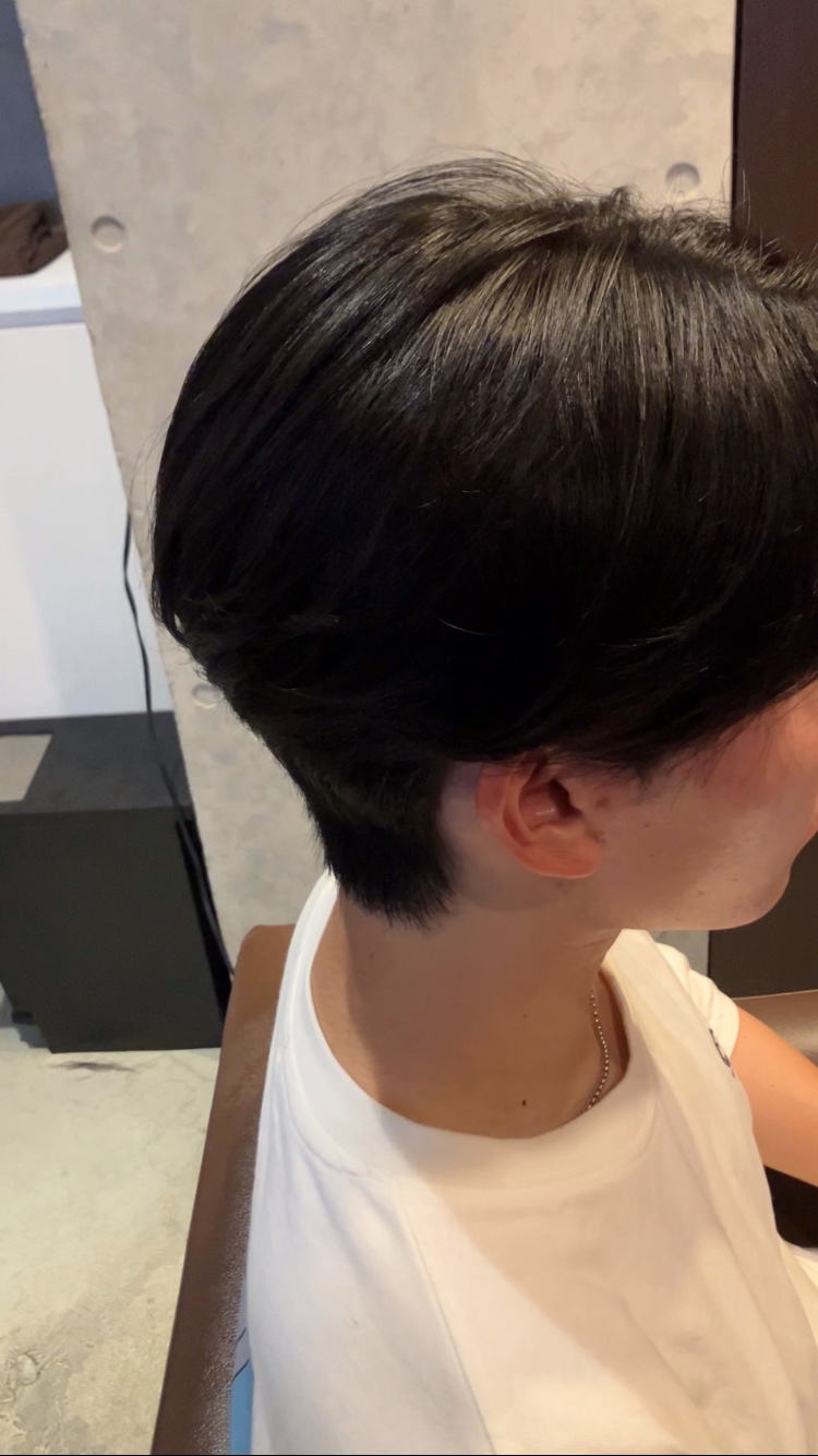 王道ラウンドマッシュ+くびれカット✨
